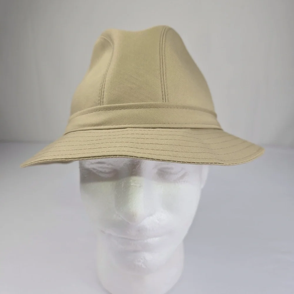 Vintage Original Burberrys of London Nova Check Bucket Rain Hat 7 1/4